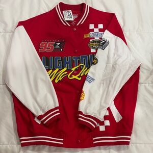 Red and White Lightning McQueen Jacket